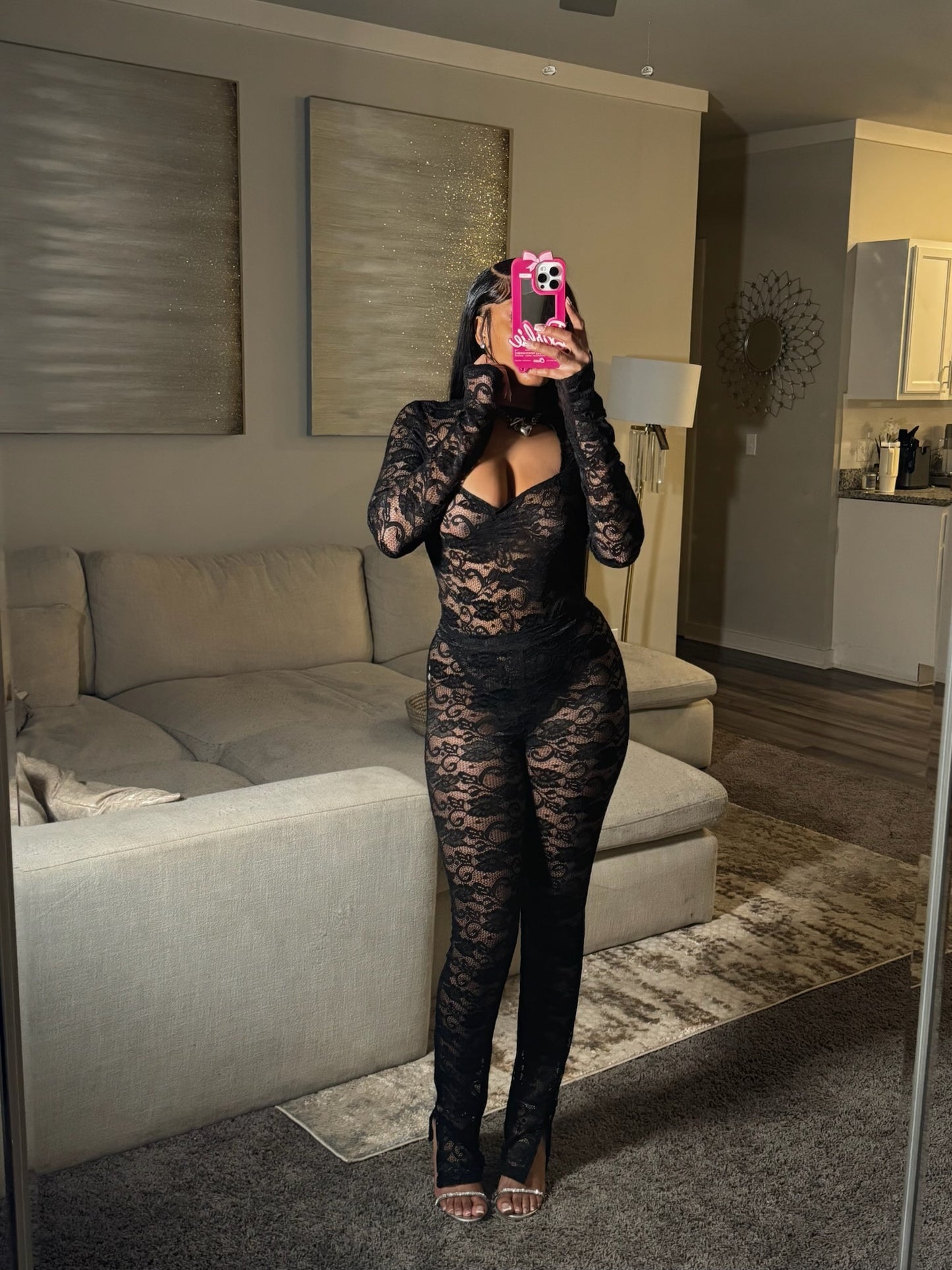 After Midnight Lace 2 Piece Set