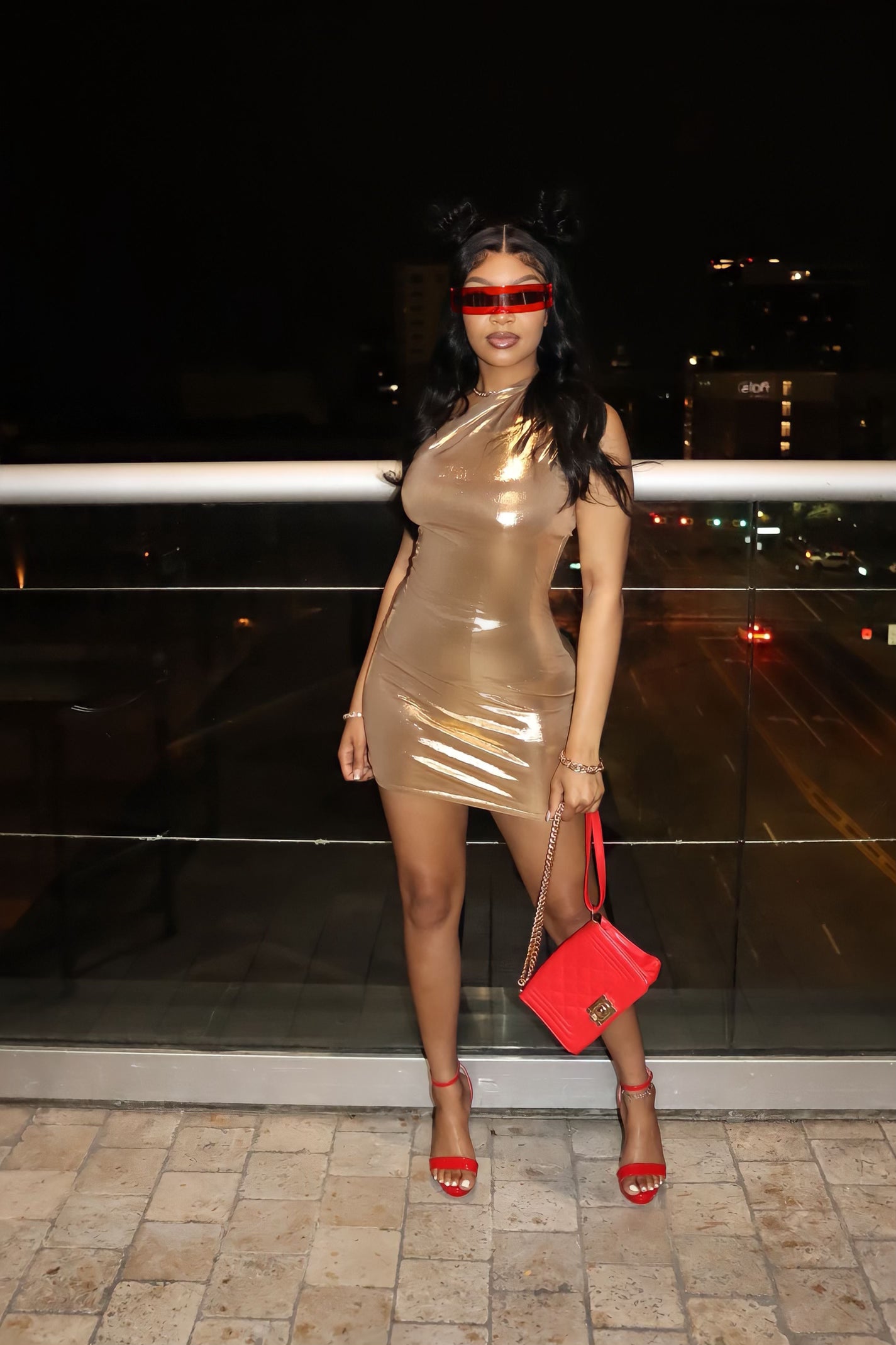 Champagne Toast Dress