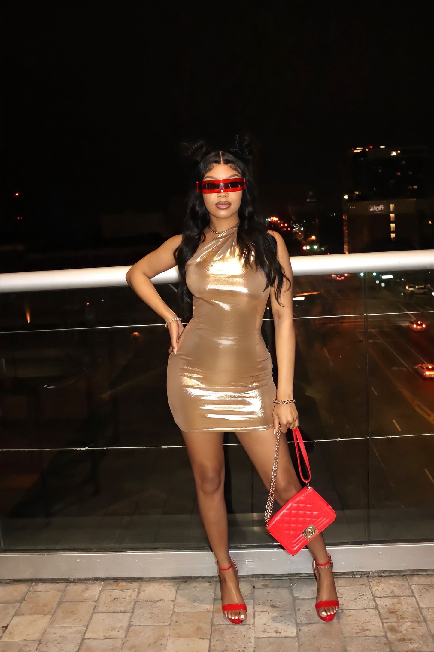 Champagne Toast Dress