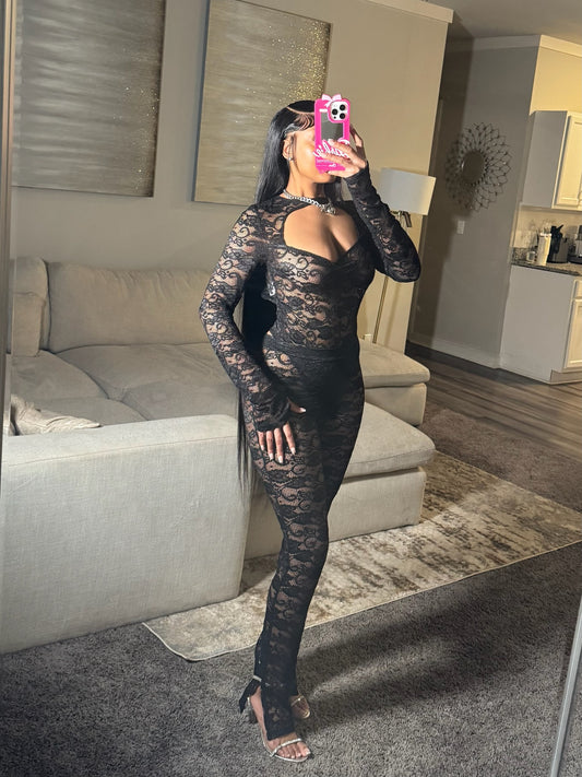 After Midnight Lace 2 Piece Set