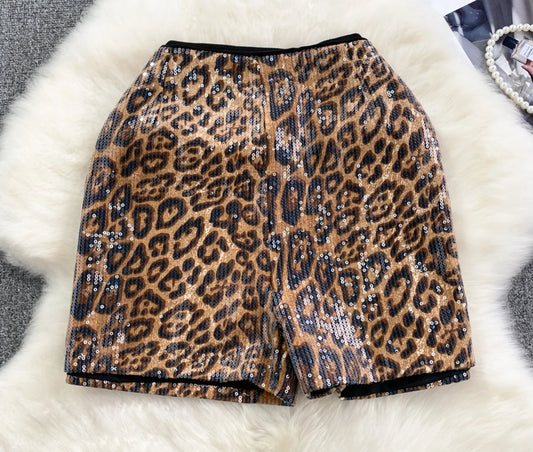 Top Notch Cheetah Shorts