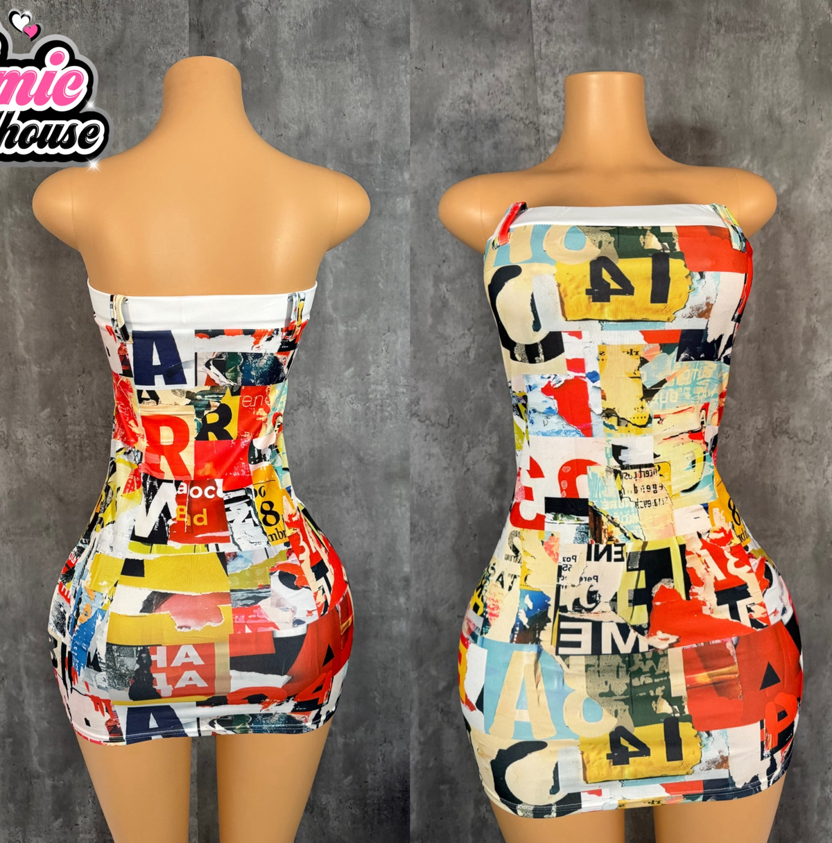 City Pop Tube Dress